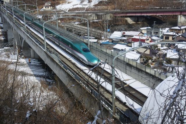 新幹線の写真
